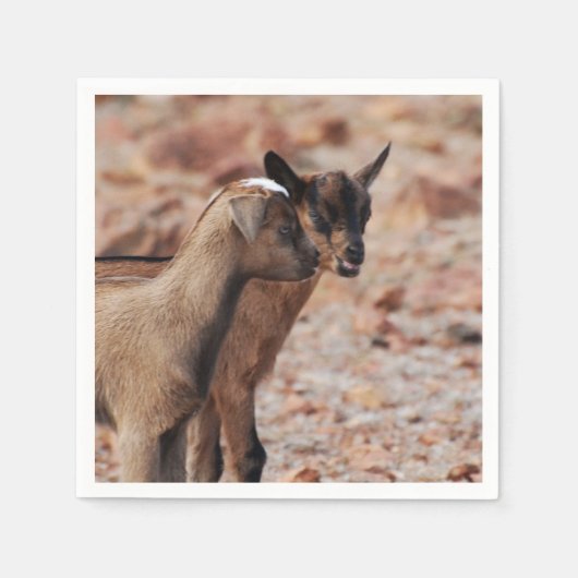 Geitenvlees Kinder Servetten (Voorkant)