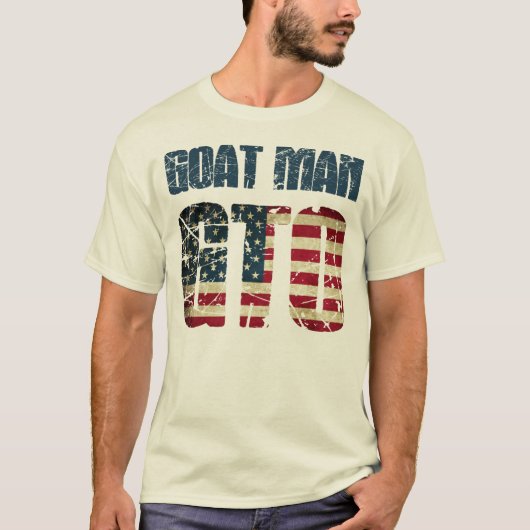 Geitenvlees Man T-shirt (Voorkant)