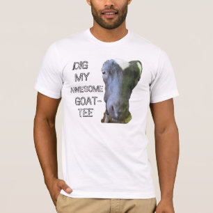 Geitenvlees "MY GEWELDIGE GOAT-T-SHIRT" volwassen T-shirt