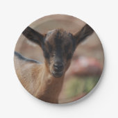 Geitenvlees Papieren Bordje (Voorkant)