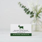 Geitenvlees - Persoonlijk Visitekaartje (Staand voorkant)