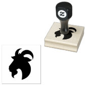 Geitenvlees Rubberstempel (Gestempeld)