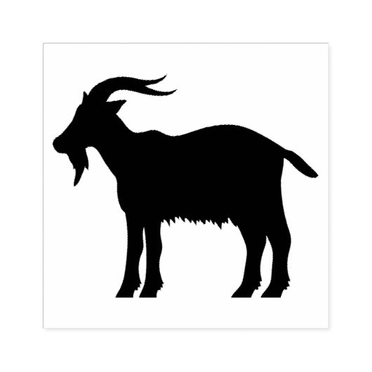 Geitenvlees Rubberstempel (Afrduk)