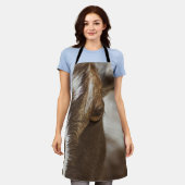 Geitenvlees Schort (Gedragen)