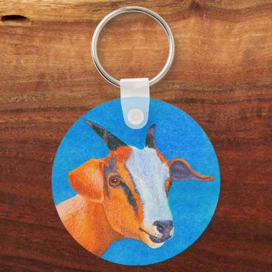 Geitenvlees Sleutelhanger (Voorkant)