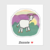 Geitenvlees Sticker (Vel)