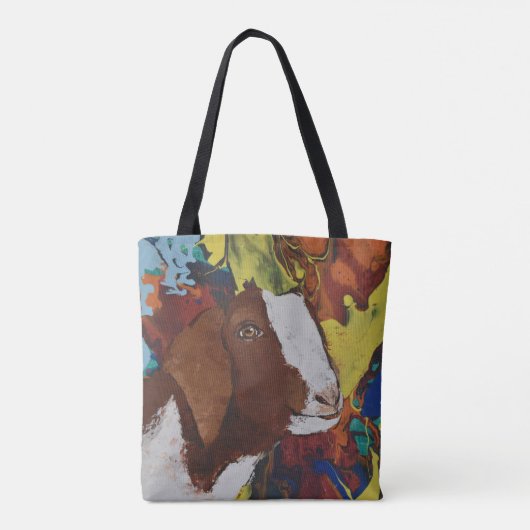 Geitenvlees Tote Bag (Achterkant)
