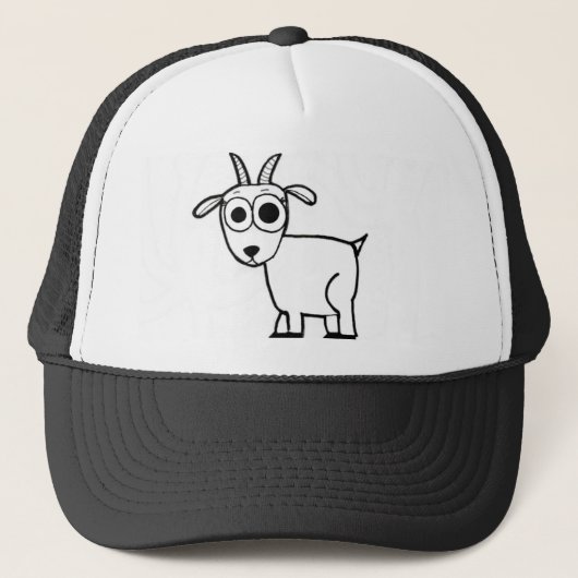 Geitenvlees Trucker Pet (Voorkant)