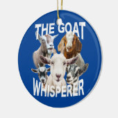 Geitenvlees van de geit keramisch ornament (Links)