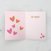 Geitenvlees van Lovehit Valentijnsdag Feestdagen Kaart (Binnen)