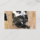 Geitenvlees Visitekaartje (Achterkant)