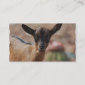 Geitenvlees Visitekaartje (Achterkant)