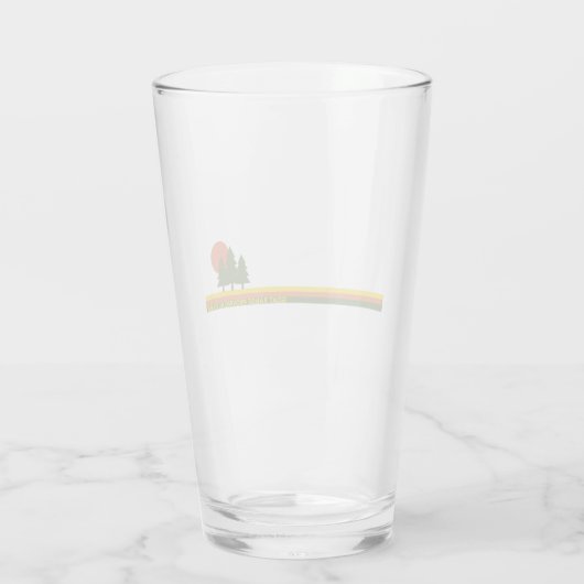 Geitenweiden Provinciepark Pine Trees Sun Glas (Achterkant)