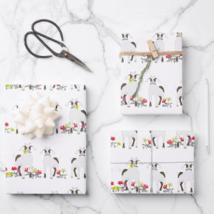 Geitenwikkelvellen van papier inpakpapier vel