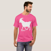 geitenwit t-shirt (Voorkant volledig)