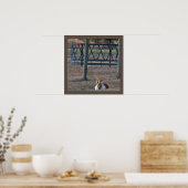 Geitfoto Poster (Keuken)