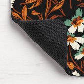 Geitic Flower Pattern Transparent Aesthetic Flower Muismat (Hoek)