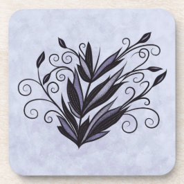 Geitic plant floral swirl bloeit natuur lover bier onderzetter