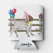 Geitje met verrassingsbericht onderaan blikjeskoeler (Achterkant)