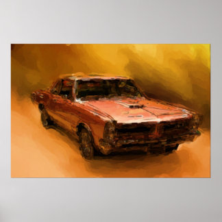 Geitschilderij Poster