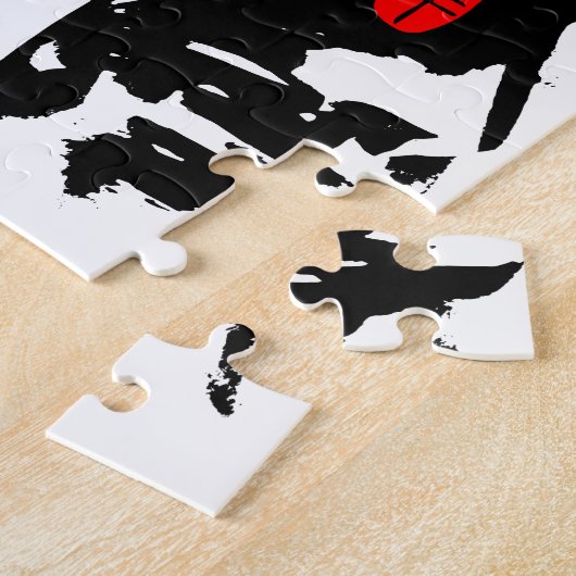 Geitsteen Vietnamees Chinees jaar Zodiac Puzzle Legpuzzel (Zijkant)