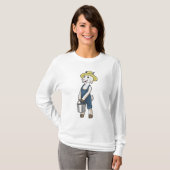 Geitte als boer met Bucket T-shirt (Voorkant volledig)