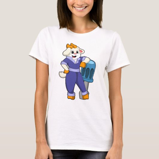Geitte als mechanisch met schroevendraaier t-shirt (Voorkant)