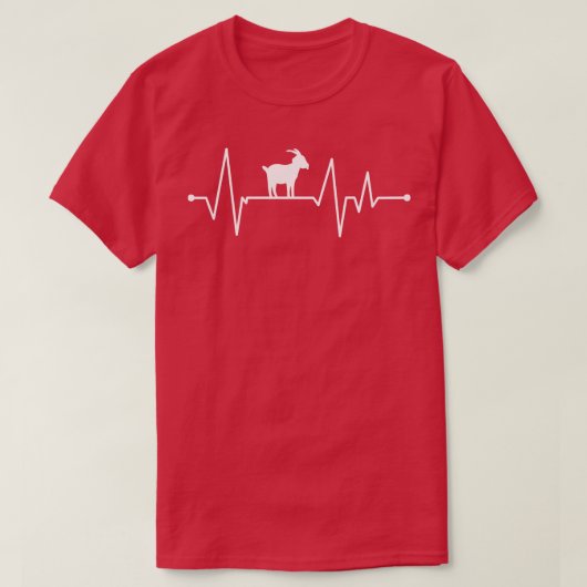 Geitte hartslag 1 t-shirt (Design voorkant)
