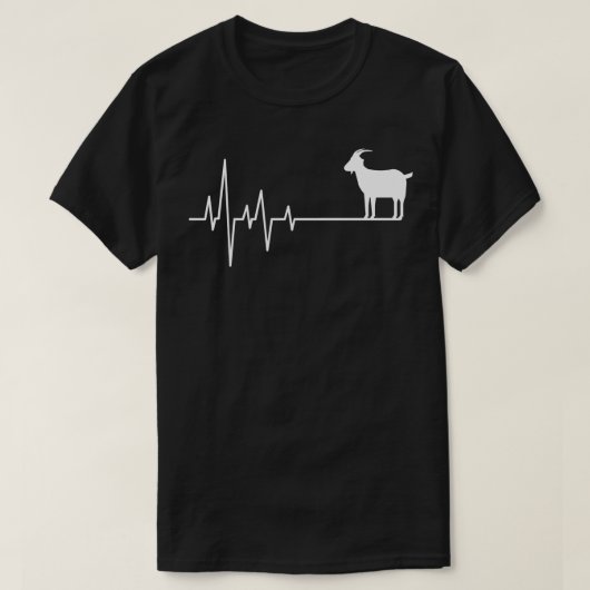 Geitte hartslag 2 t-shirt (Design voorkant)