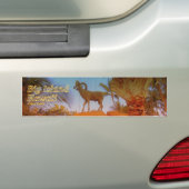 Geitte in de bergen - Hawaii Skateboard Sticker (Op auto)