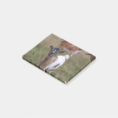 Geitte in een veld post-it® notes (Schuin)