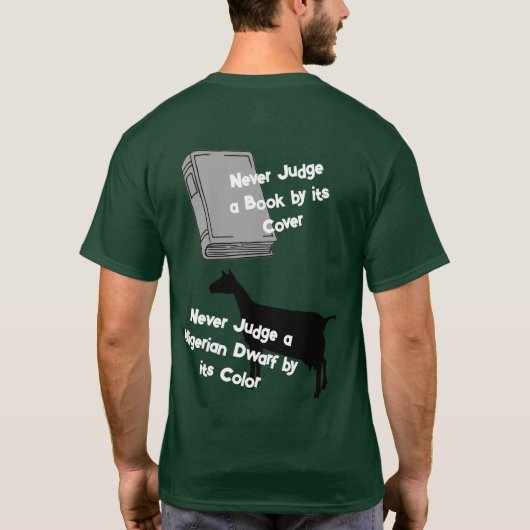 Geitte in kleur t-shirt (Achterkant)