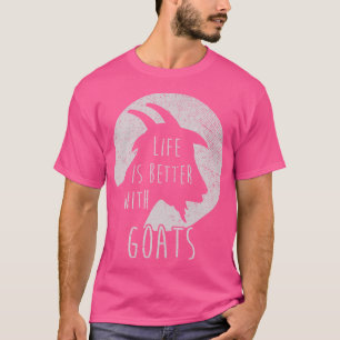 Geitte Lover Farmer Boerderij Animal Goat Whispere T-shirt