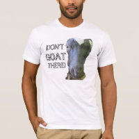 Geitte "NIET GOAT ER" volwassen T-shirt van het Be