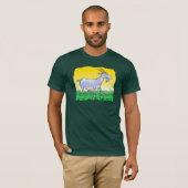 Geitte op gras TShirt (Voorkant volledig)