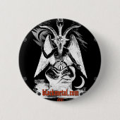 Geitte van Mendes Black Round Button (Voorkant)