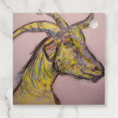 Geittekening Bedankjes Labels (Achterkant)