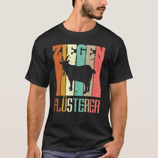 Geitten Boerderij van geit van geiteboer T-shirt (Voorkant)