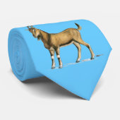 Geitten: Bruin Stropdas (Opgerold)