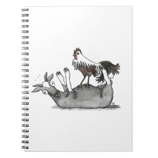 Geitten en kippen, flauwvallen notitieboek