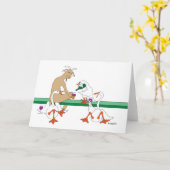 Geitten, ganzen en wijn kaart (Gele Bloem)