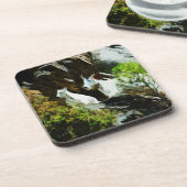 Geitten in de bergen en Abstract Baby Drankjes Onderzetter (Linkerzijde)