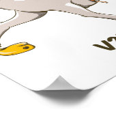 Geitten in een klimgymzaal poster (Hoek)