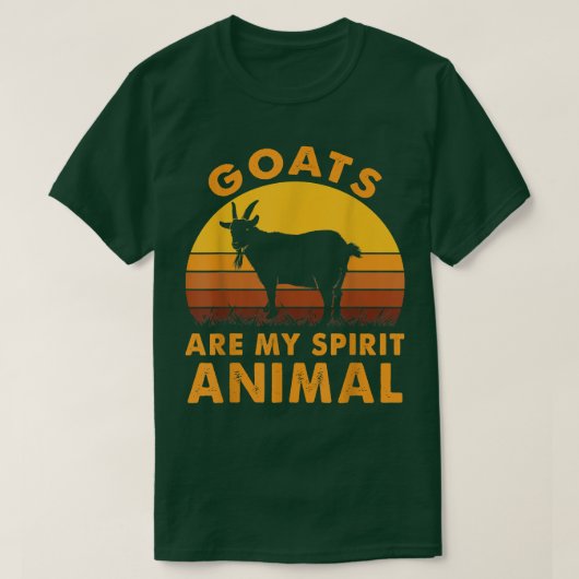 Geitten zijn mijn levende dieren die Boerderij van T-shirt (Design voorkant)