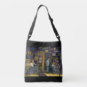 Gejaagd door de Amorphous Shape of Shadows Crossbody Tas (Achterkant)