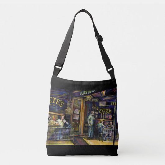 Gejaagd door de Amorphous Shape of Shadows Crossbody Tas (Voorkant)