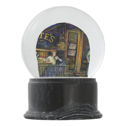 Gejaagd door de Amorphous Shape of Shadows Sneeuwbol (Achterkant)