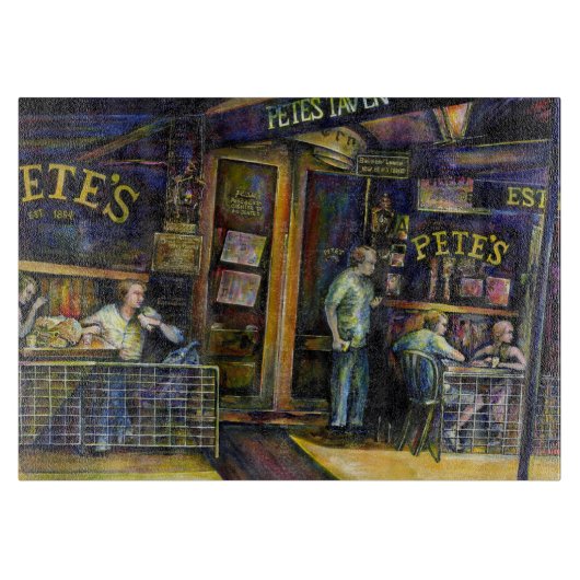 Gejaagd door de Amorphous Shape of Shadows Snijplank (Voorkant)