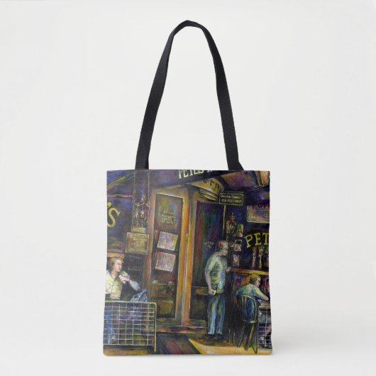 Gejaagd door de Amorphous Shape of Shadows Tote Bag (Voorkant)