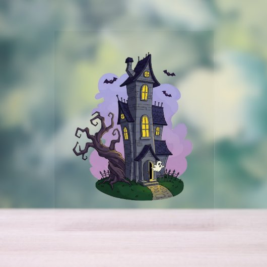 gejaagd huis acryl bord (Neutraal)